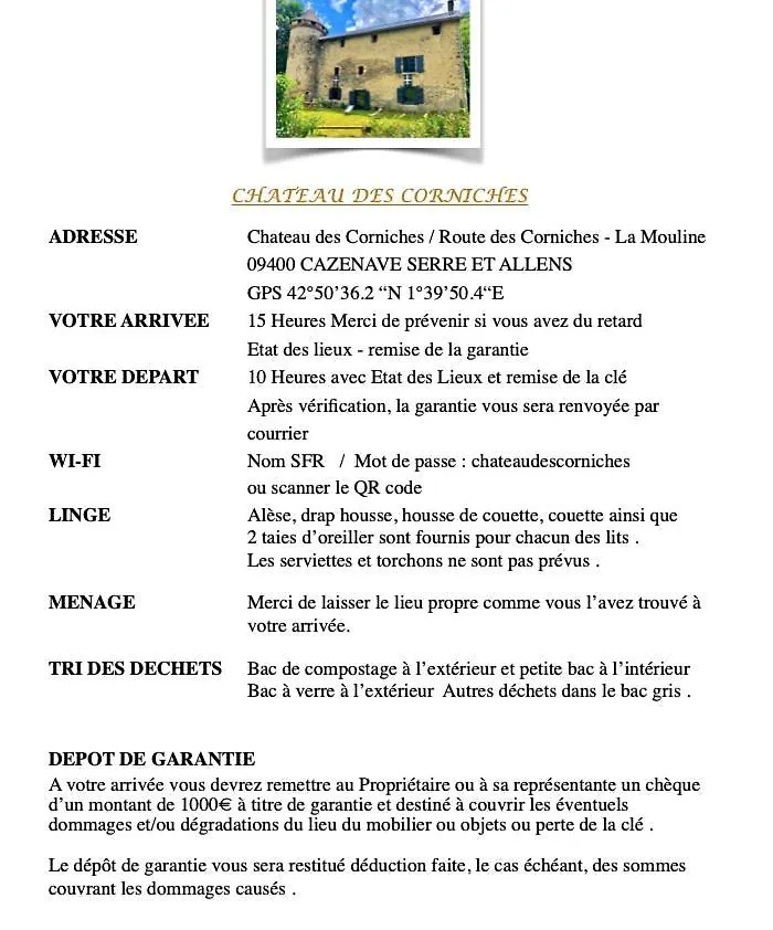 Fraicheur Garantie Chateau Perche Avec Riviere Privee En Pleine Nature Cazenave-Serre-et-Allens